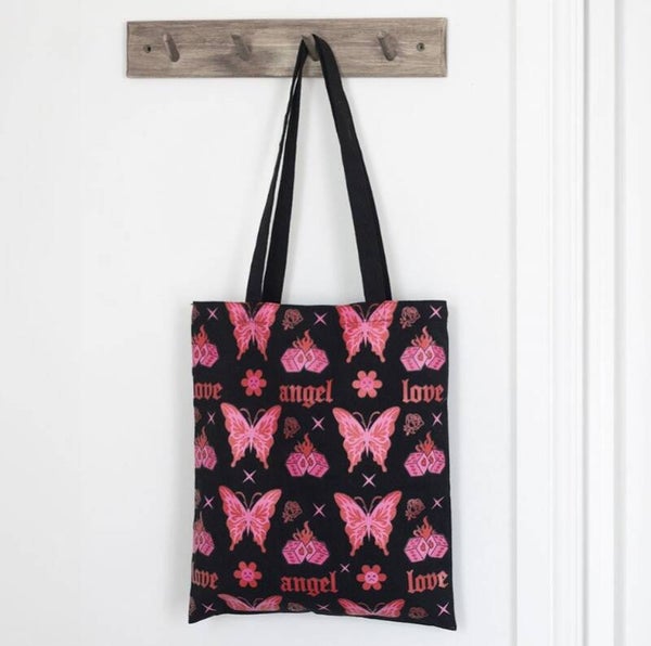 Love & Angels Tote Bag