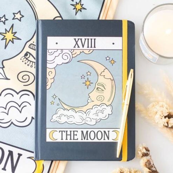 The Moon Vintage Tarot Notitieboek