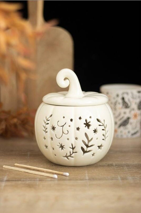 Cream Folk Pumpkin Waxwarmer