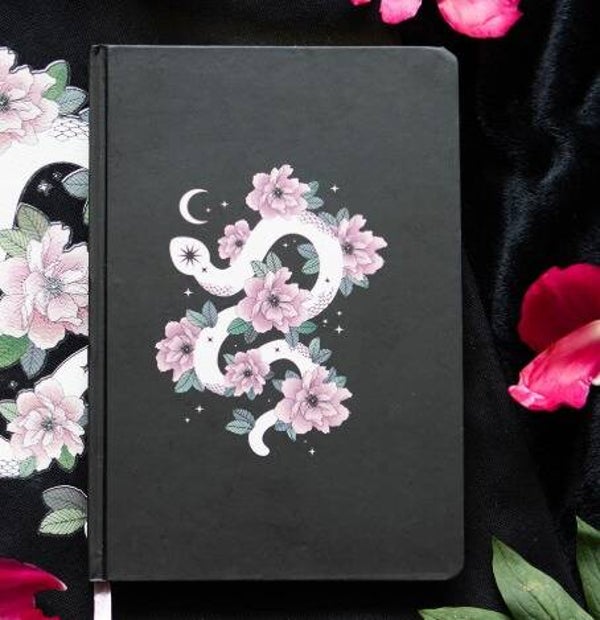 Floral Snake Notitieboek