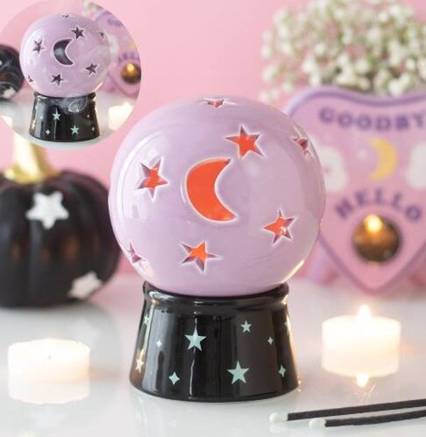 Crystal Ball Theelicht & Wierookbrander