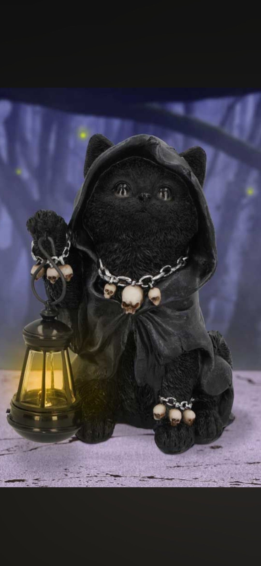 Nemesis Now - Reapers Feline Lantern