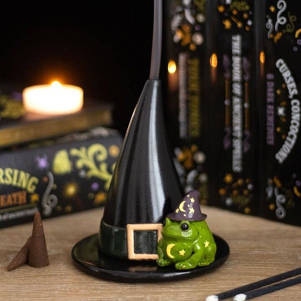 Magic Toad And Witch Hat Burner