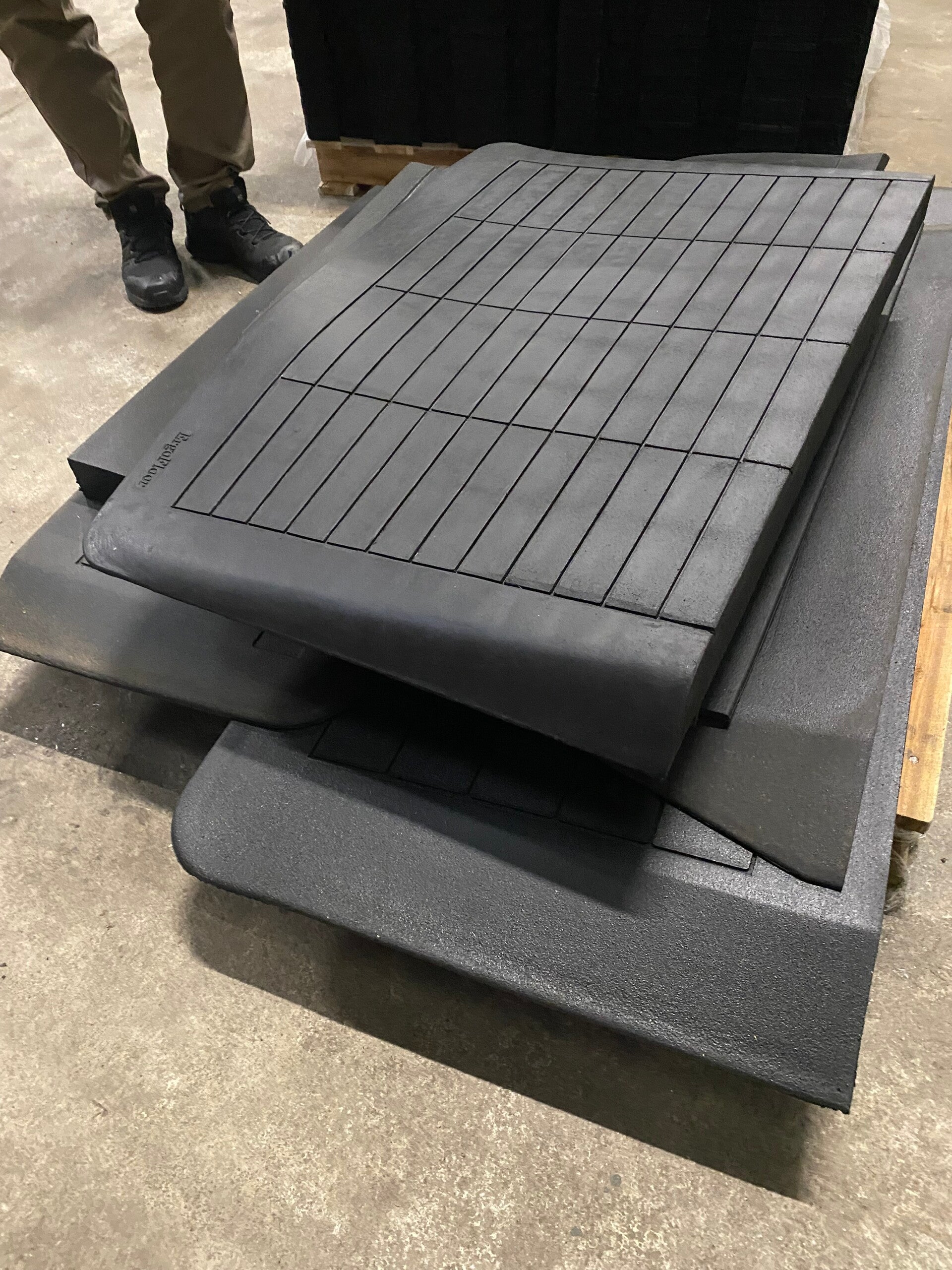 ErgoFloor rampe 12,5 x 100 x 90 cm.