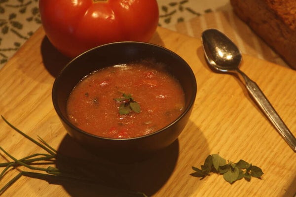 Tomato & Spinach Soup (GF) (V)