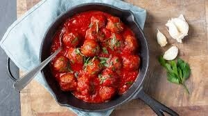 Balletjes in tomatensaus