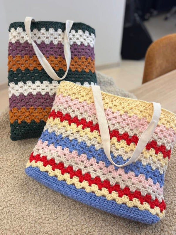 Workshop "Tote bag haken" - Maandag 22/09/2025 - 14u tot 16u30