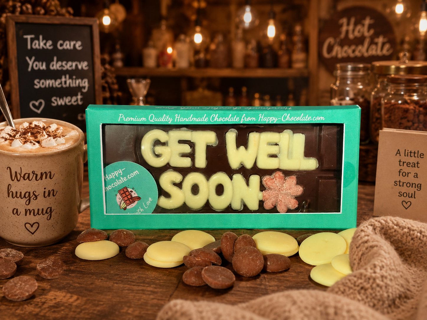 Wensreepje "Get Well Soon"