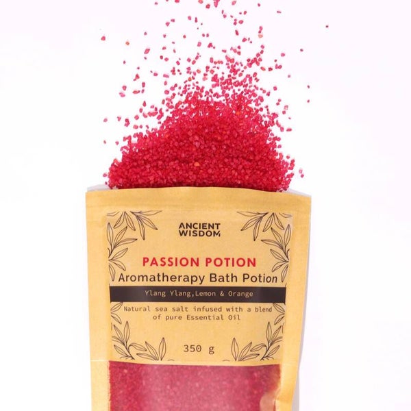 Aromatherapie-Badesalz „Passion“ – Entspannung & Energie für dein Wohlfühlritual