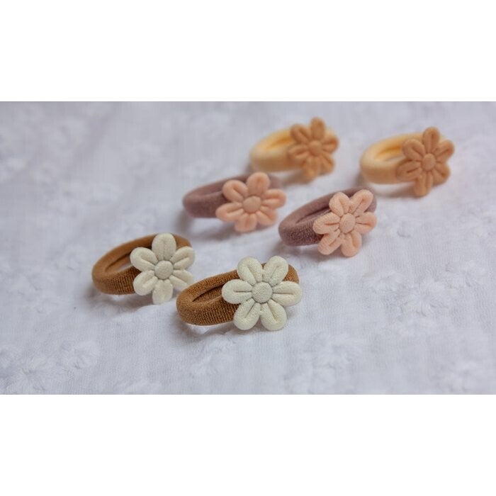 Haarrekker - BLOEMEN 6 STUKS