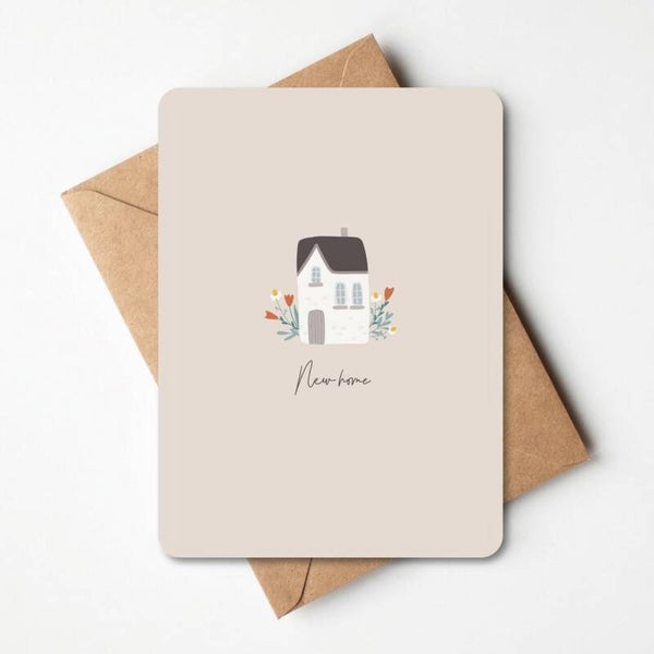 Wenskaart - NEW HOME
