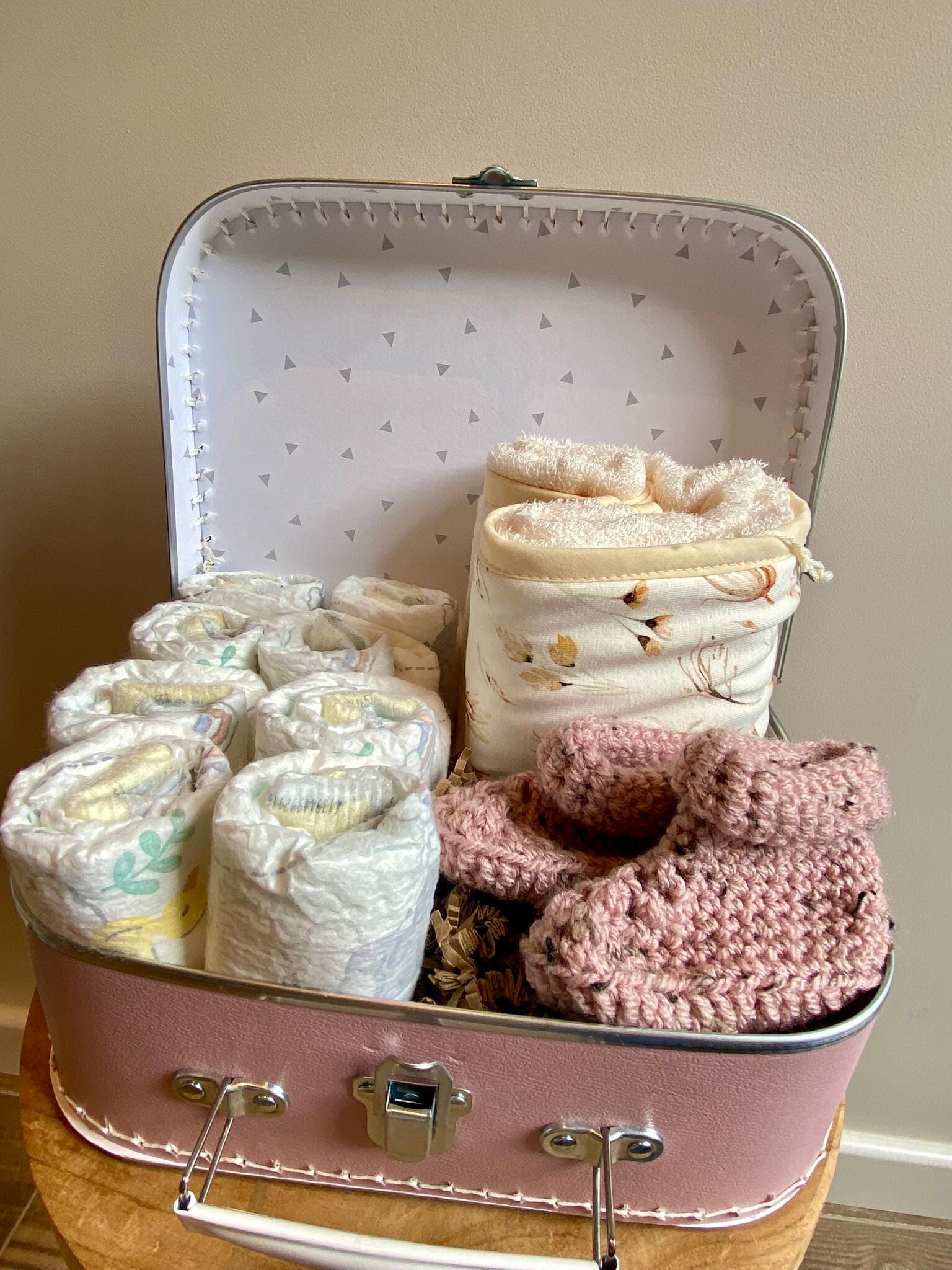 Geboortecadeau - "Hello baby - ROOS"