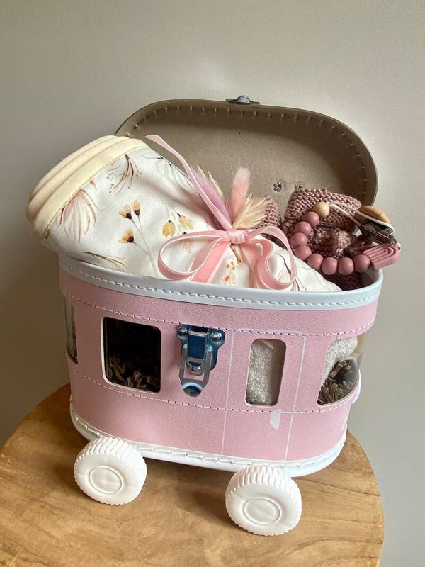 Giftset Trekwagen Roze