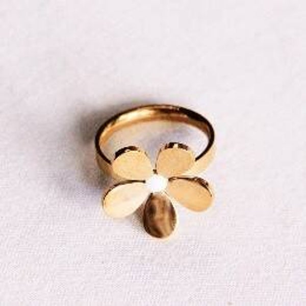 Ring - GOUDEN BLOEM