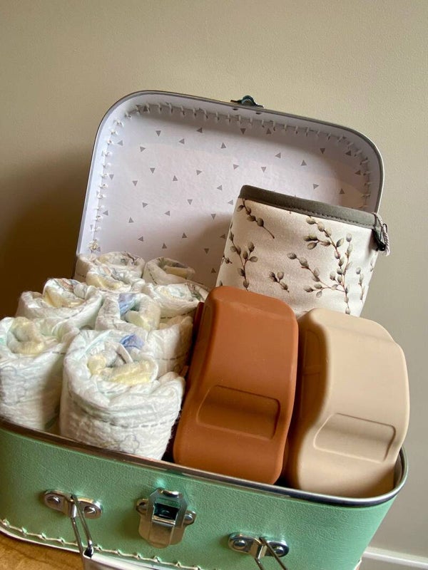 Geboortecadeau - "Hello baby - MINT"