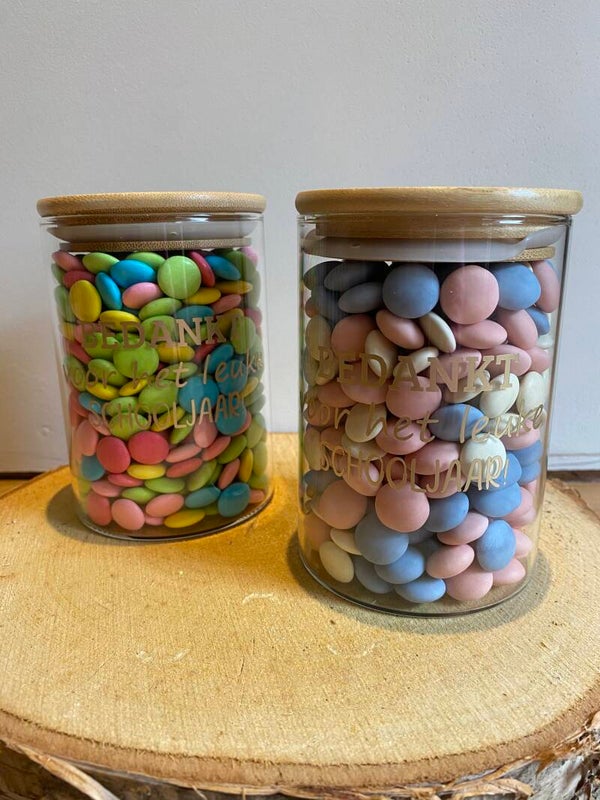 Snoeppot ‘BEDANKT’