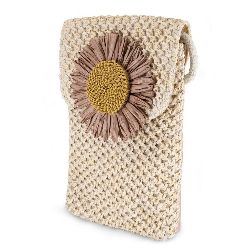 Schoudertas - BLOEM ROZE