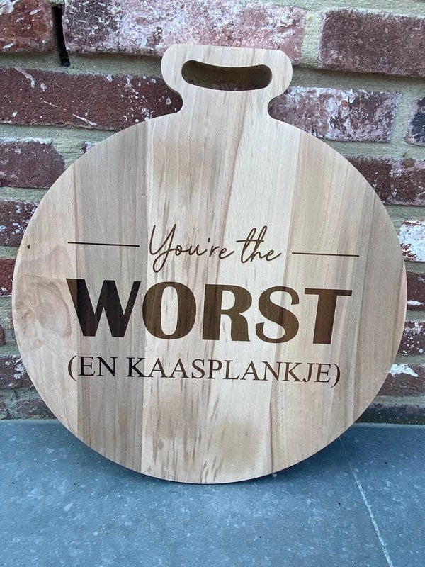 Snijplank - GROOT ROND