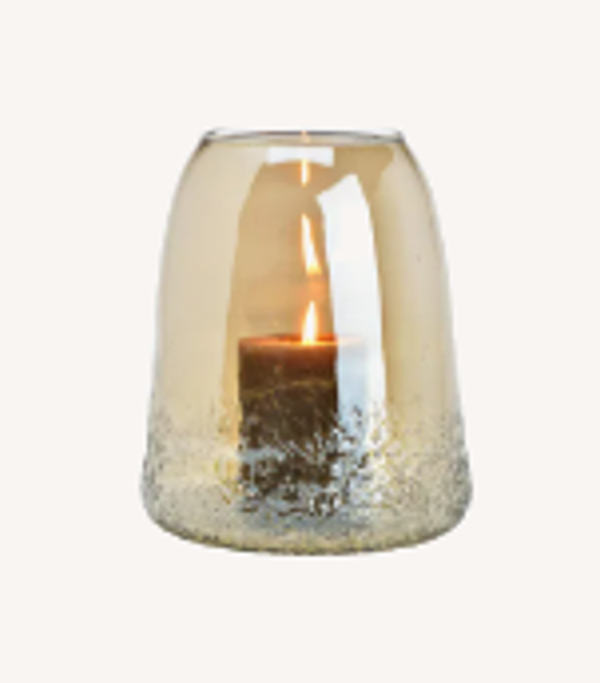 Vaas bruin glas