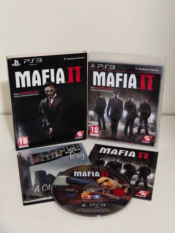 Mafia II Collectors Edition - Playstation 3- KOMPLETT I BOX