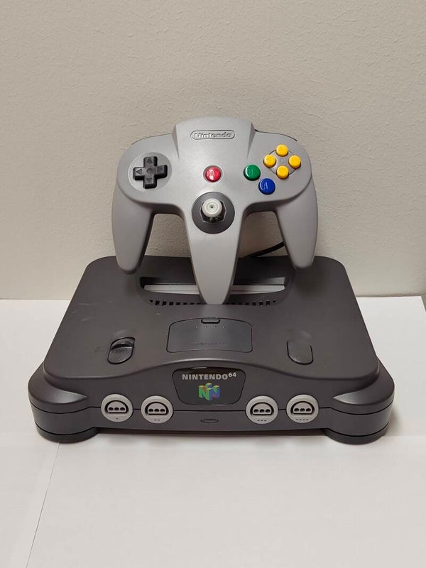 N64 Konsol (Nintendo 64) - Funktionstestad