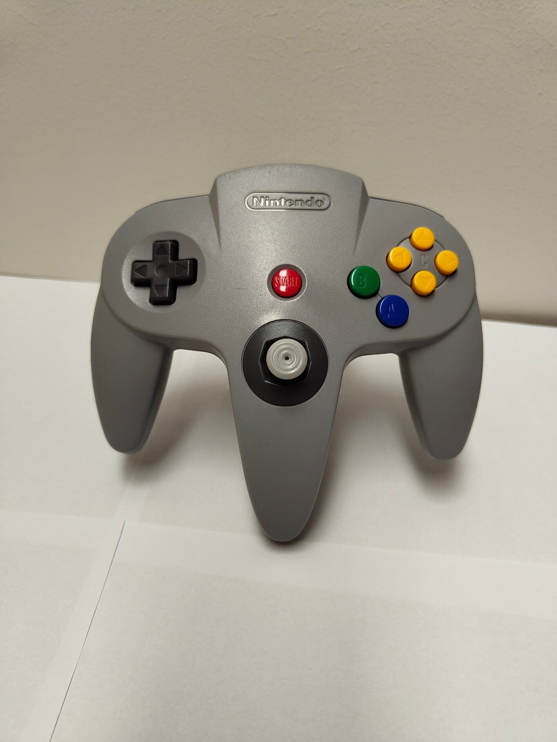 N64 Handkontroll (NINTENDO 64) - Original Grey