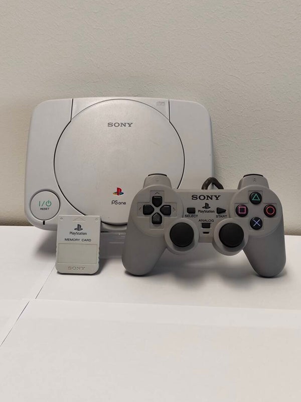PS ONE Konsol (Playstation 1) - Funktionstestad