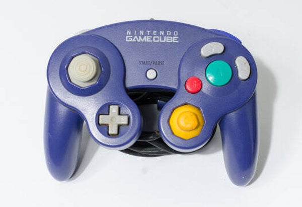 Nintendo Gamecube Handkontroll - Original Indigo
