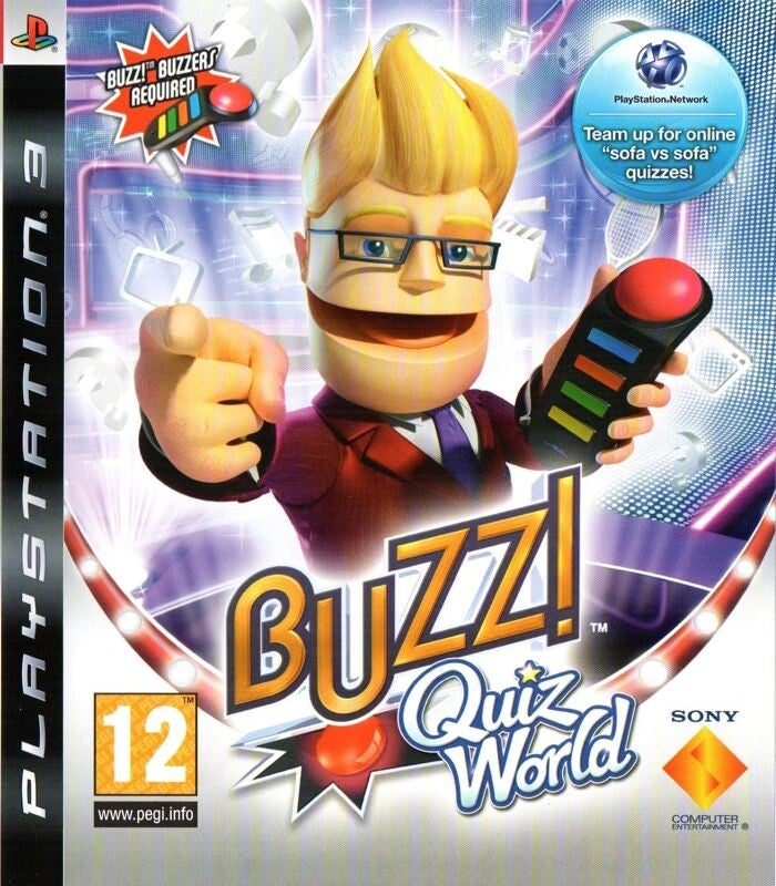 Buzz!: Quiz World (NORDISK) - Playstation 3