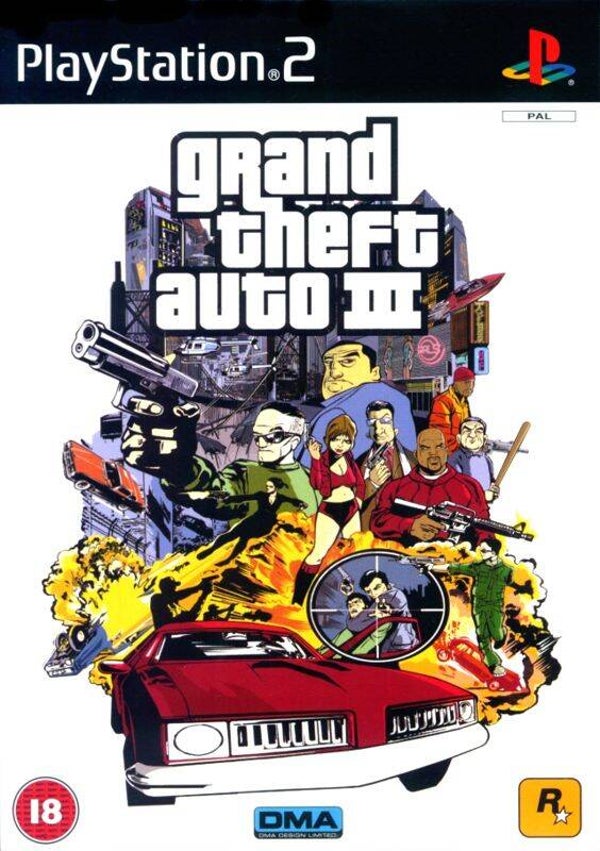 Grand Theft Auto III - Playstation 2 - Komplett
