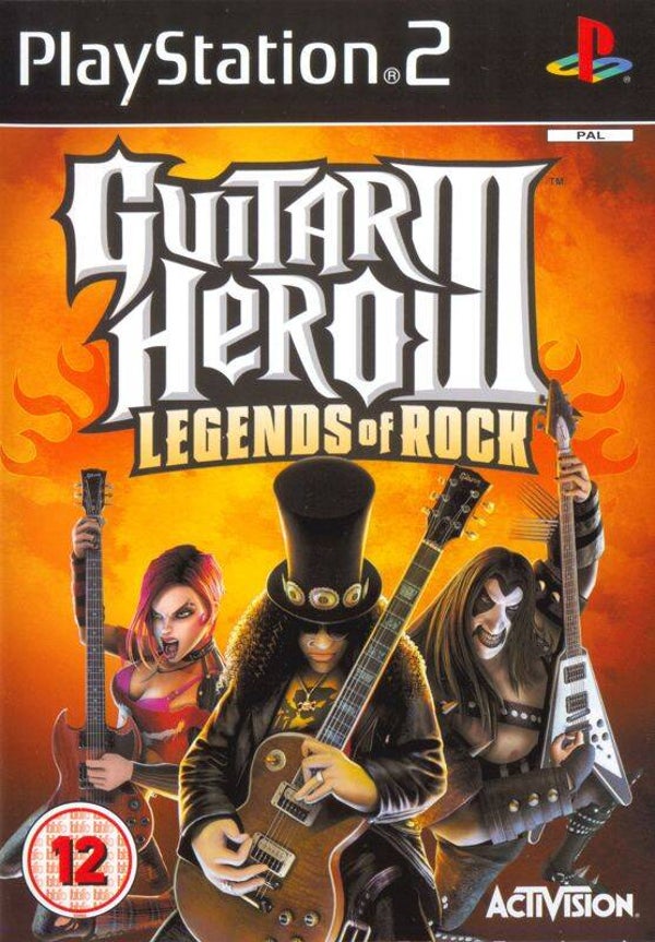 Guitar Hero III Legends of Rock - Playstation 2