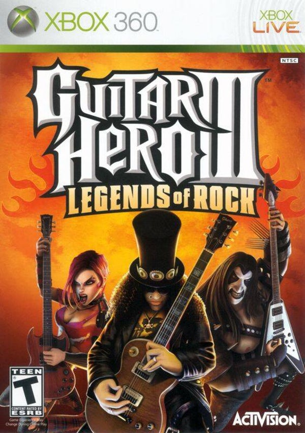 Guitar Hero III Legends of Rock - XBOX360