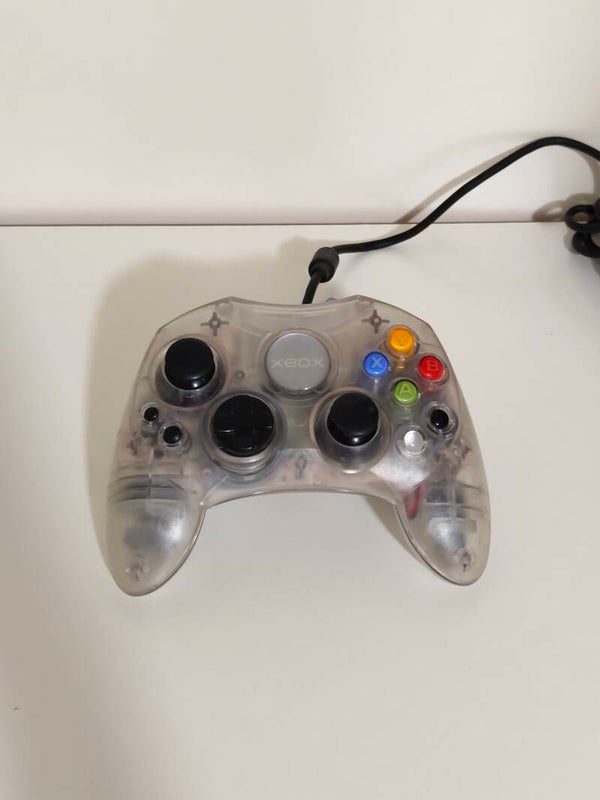 XBOX Handkontroll - Controller S Original Crystal