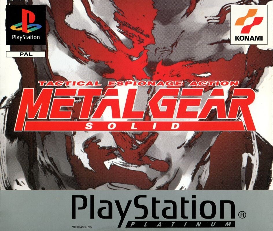 Metal Gear Solid Platinum - Playstation 1 - KOMPLETT I BOX