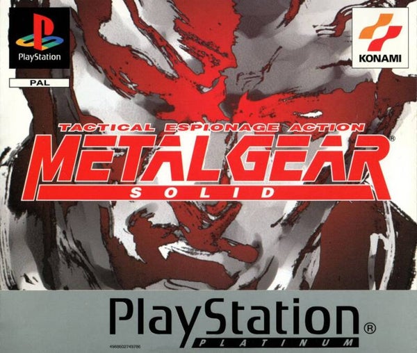 Metal Gear Solid Platinum - Playstation 1 - KOMPLETT I BOX