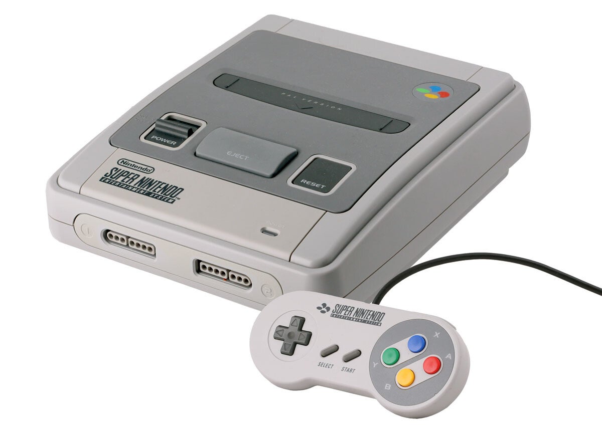 SNES Konsol (Super Nintendo) - Funktionstestad