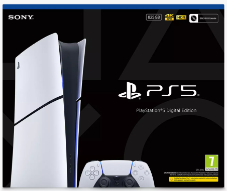 Playstation 5 Digital Edition 825 GB - White