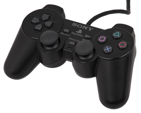 Playstation 2 Handkontroll (PS2) - Original Black