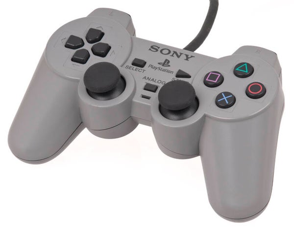Playstation 1 Handkontroll Dualshock - Original Grey (PS1)