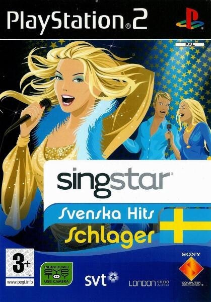 Singstar Svenska Hits Schlager - Playstation 2