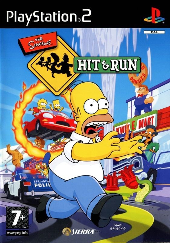 The Simpsons: Hit & Run- Playstation 2