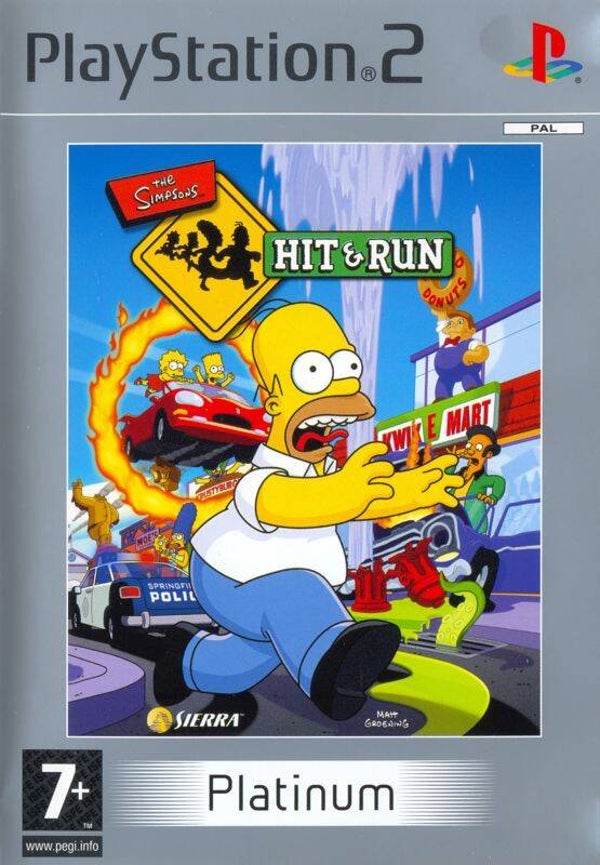 The Simpsons: Hit & Run Platinum - Playstation 2