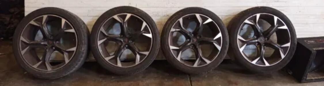 JUEGO LLANTAS CON NEUMÁTICOS CUPRA