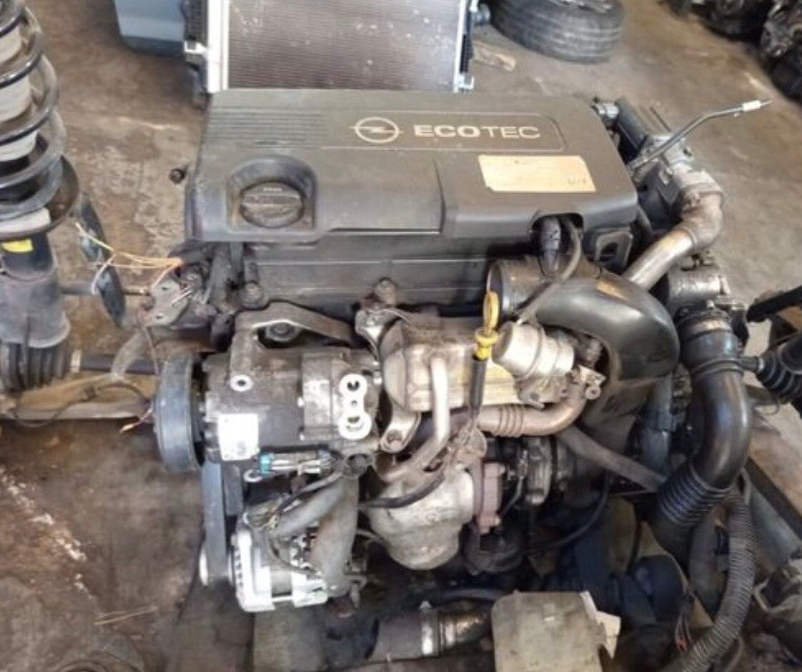 MOTOR OPEL ASTRA J 1.7 CDTI AÑO 2012