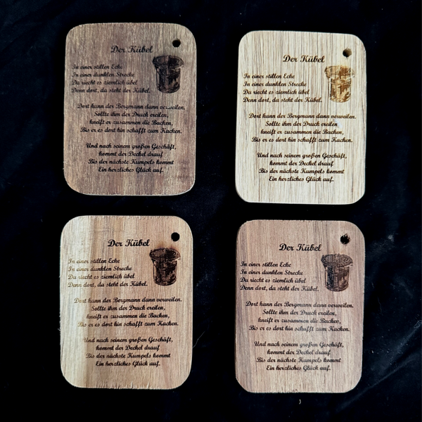 Gedicht "Der Kübel"