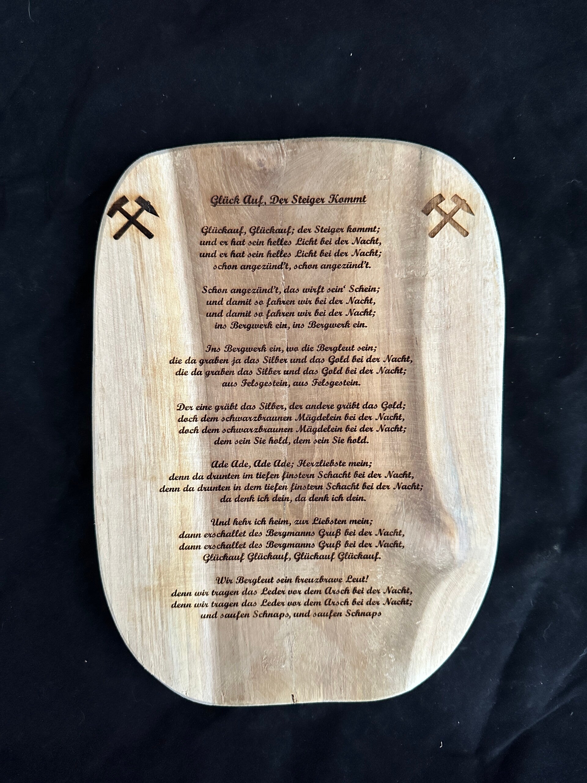 Glück Auf, der Steiger kommt (Text)