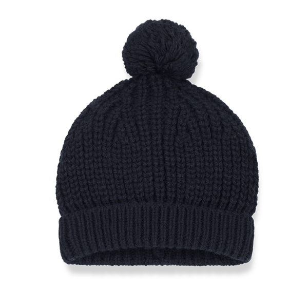 1 + in the Family beanie erna BB maat 12/18 mnd navy