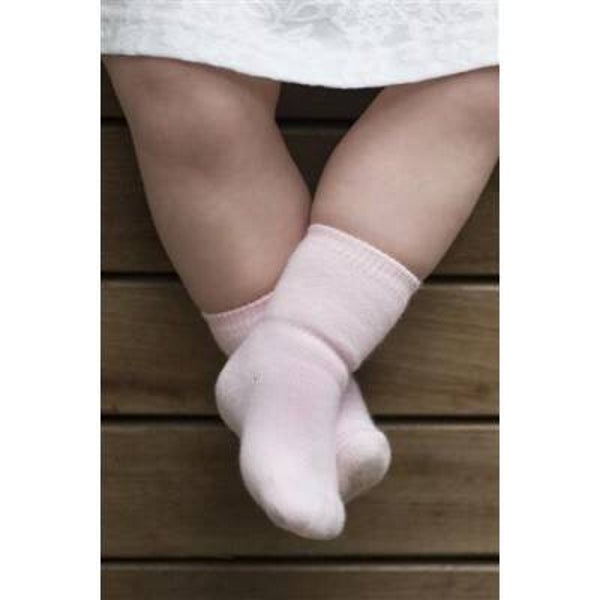 Bonnie Doon baby sokjes maat 0/4 mnd pink panther