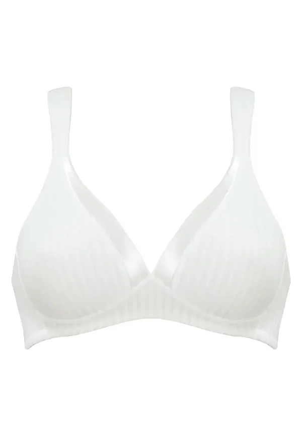 Naturana padded BH zonder beugels maat 95C ecru
