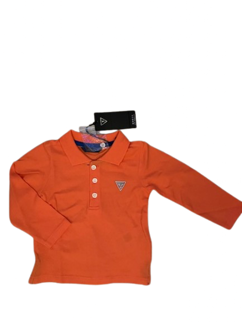 Guess polo met lange mouwen maat 6/9 mnd